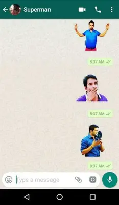 Tamil Stickers for WhatsApp android App screenshot 6